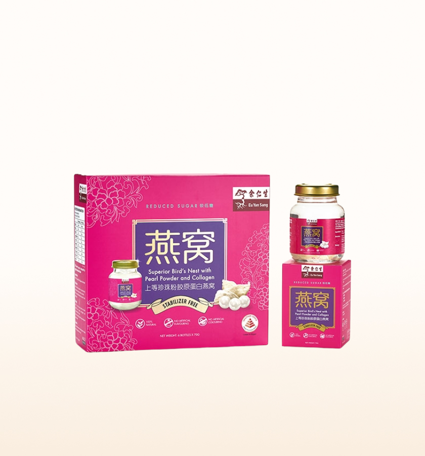 Superior Bird's Nest 6's - Pearl Powder & Collagen image number 0